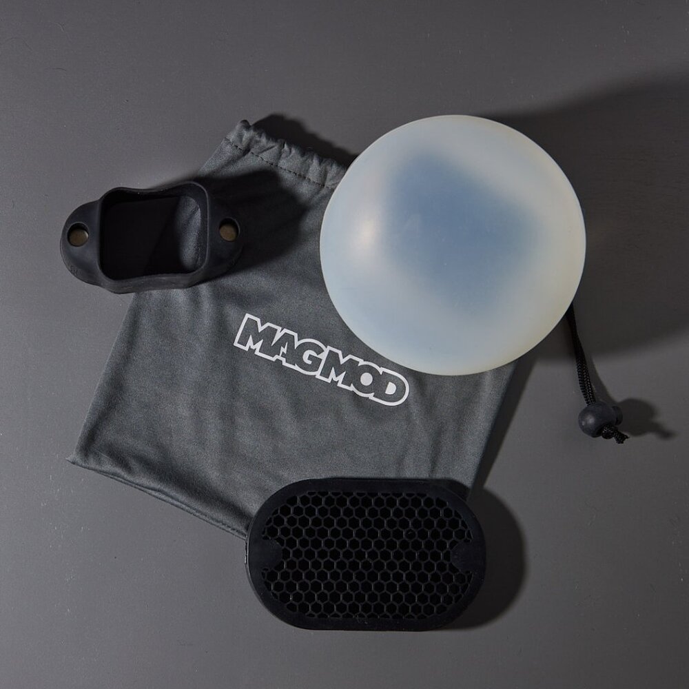 MagMod Speedlight Diffusion + Grid Starter Flash Kit EUC